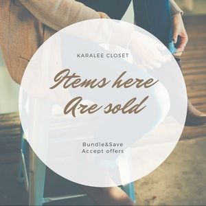 Items beyond this point are SOLD